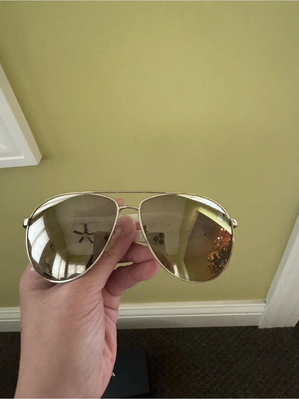 Prada White Temple Sunglasses Arm with Black Logo